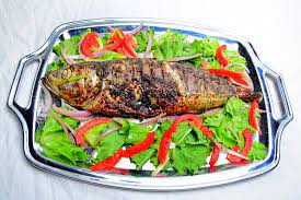 Poisson braisé