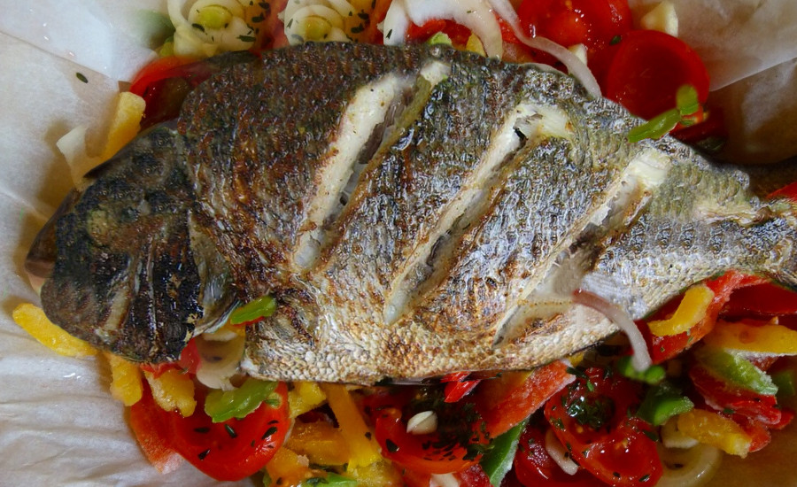 Poisson braisé