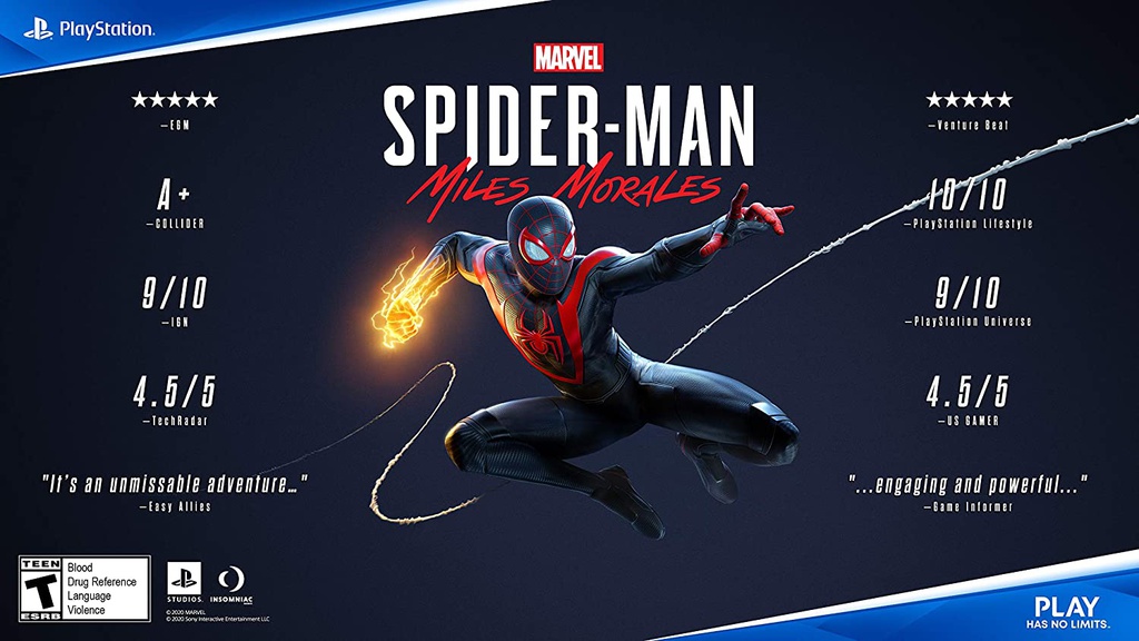 Marvel Spiderman Mile Morales