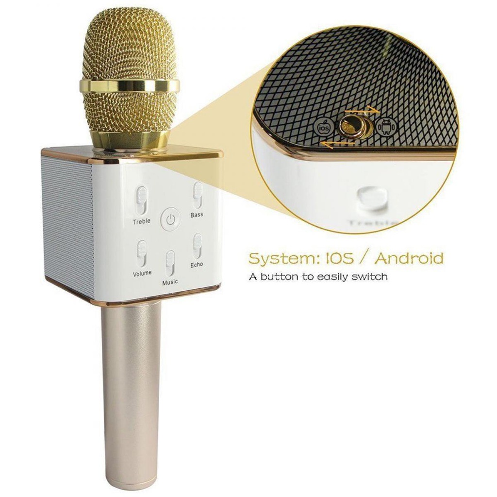 Microphone Bluetooth - Karaoke - Stereo Player - MultiModel