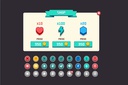 Complete game ui pack