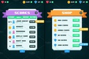 Interface graphique pour un jeu Low Poly