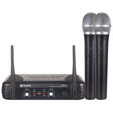 Jerry Baffle Professionel Bluetooth Sans Fil - Avec 2 Micro- Noir