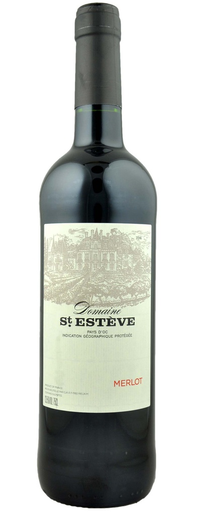 VIN DOMAINE ST-ESTEVE MERLOT - 75CL