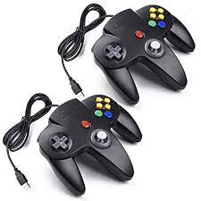 Nintendo N64 Wired Game Controller Gamepad (Yellow)