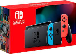 Nintendo SWITCH. EXPÉDIÉ DEPUIS L'ÉTRANGER- ROUGE /BLEU