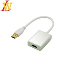 Transmission Haute Vitesse USB 3.0 Vers HDMI Câble Convertisseur Adaptateur Audio Vidéo
