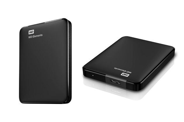Western Digital Disque Dur Externe Western Digital 2 To - 2.5 Pouces - Noir