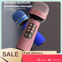 WS-898 Bluetooth Micro Main Sans Fil Karaoké Double Haut-Parleur Micro À Condensateur Joueur Chanter Pour IOS Android Smart TV
