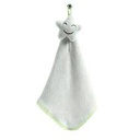 Hanging Star Coral Velvet Towel Green Household Products Daily Life Supplies
