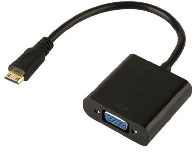 Mini HDMI To VGA Cable