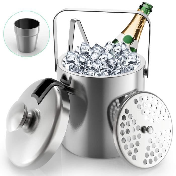 Seau à Champagne - Glace - Boisson - Inox