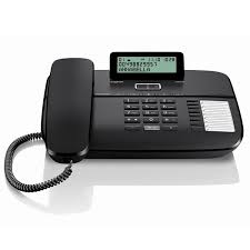 Gigaset DA710 Téléphone Filaire Avec Répertoire Pour Une Utilisation Résidentielle Et Professionnelle - Noir
