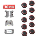 Silicone Controller Joystick Thumb Stick Grip Cap Case Cover Joystick Thumb Grip Caps Gaming Joystick Cap-Black Background &amp; Red Circle
