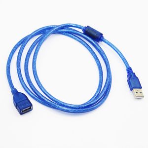 Câble Rallonge USB 2.0 - Mâle à Femelle - Bleu