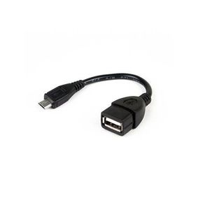 Câble OTG Adaptateur Micro USB Mâle à USB Femelle Pour Android Smartphones - Noir