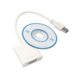 ADVANCETECH Convertisseur USB En VGA - Blanc