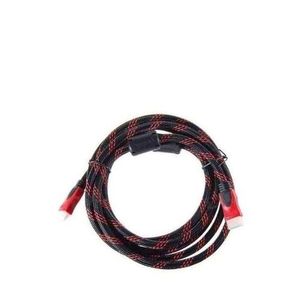 Câble HDMI Compatible A/V - 30 Mètres - Noir/Rouge