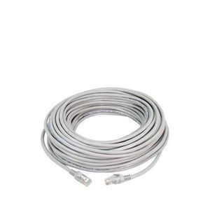 Câble Réseau FTP - Blindé Et Serti- 15m - Cat 6  - Gris