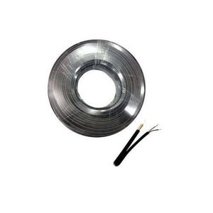 Câble De Camera Avec Alimentation -Bobine 100 Mètres - Cuivre-Noir