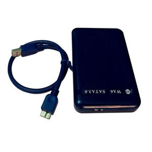 NB Boitier De Disque Dur Externe Portable USB 3.0 + Cable Offert - Noir