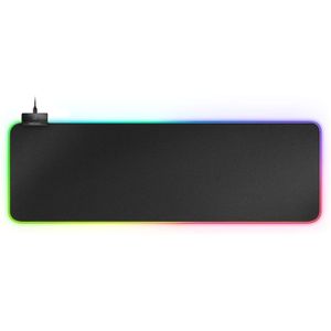 Mars Gaming MMPRGB2, Tapis De Souris XXL, RGB 12 Modes, 2 USB 2.0, Noir