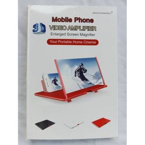 Amplificateur De Loupe D'écran De Téléphone Portable 3D Pliant La Loupe Vidéo HD,