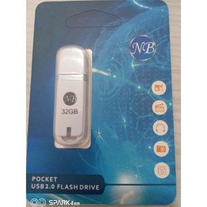 NB Clé USB 32GB NB006 - Blanc