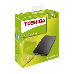Toshiba Disque Dur Externe - 1000GB - Noir