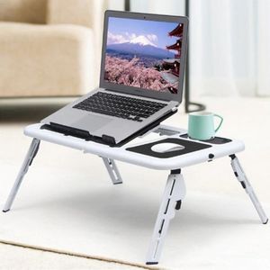 Table  PC Pliable Avec Ventilateur Noir