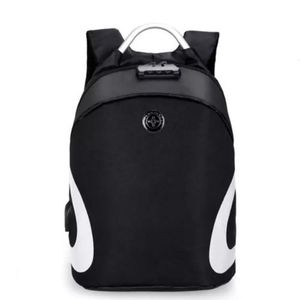 Sac A Dos A Port Usb - Noir/Gris