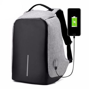 Smart Sac à Dos Intelligent Avec USB Port - Antivol - Résistant à L'eau Compatible Ordinateur Portable 