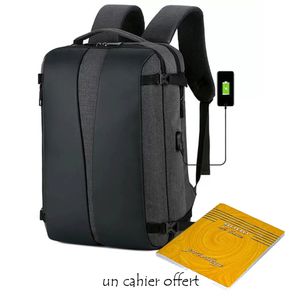 Sac A Dos - Port De Charge - USB - 1 Cahier Offert