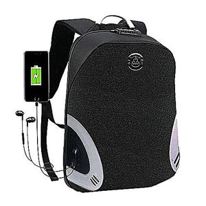 Sac à Dos Pour Ordinateur Portable Avec USB - Noir