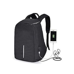 Sac à Dos Polyvalent  Intelligent Mini Valise  Avec USB Port - Antivol - Gris