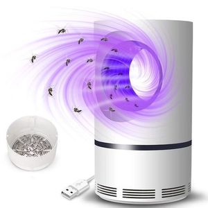 Lampe Anti-moustiques Portable USB - Répulsif Pour Insectes - Rayons UV - Blanc Ou Noir