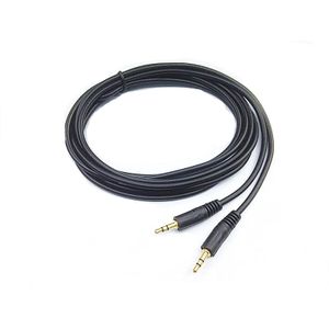 Câble Auxiliaire Audio MP3 - 1 Mètre - Mâle/mâle -/Noir