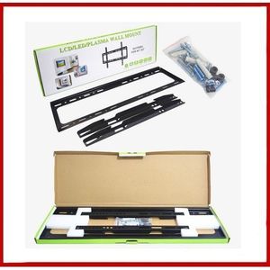 Support Mural - Compatible TV Ecran Plat - 32-60 Pouces - Noir