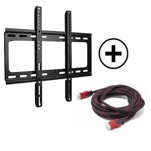 Support Mural TV 14 - 42 POUCES + Cable HDMI Rond 1,5m