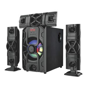 Jiepak Système De Cinéma Maison à 3,1 Canaux JP-C2 / C1/JP-C3 Avec Bluetooth - Noir