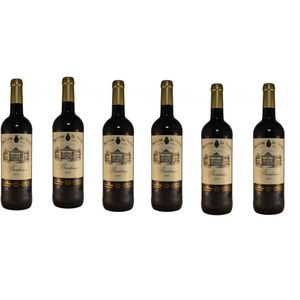 Vin Bordeaux Lot De 6 Bouteilles De Vin Rouge Bordeaux -Duchesse De Berry - France - 13%Vol - 75Cl