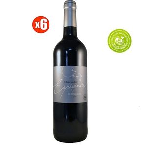 Bordeaux Lot De 6 Vins Rouges Bordeaux Château Jalousie - 75Cl - 13% Vol - France