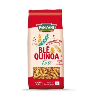Panzani PATES TORTI BLE QUINOA 500G