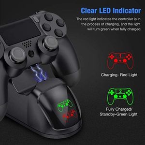 Station De Charge à Poignée PS4, Charge Rapide à Double Support Avec Affichage