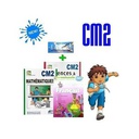 Kit Scolaire - CM2 + Ensemble Géométrique Offert -FGH204 Multicolore