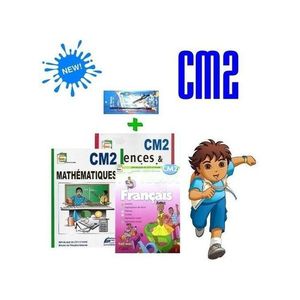 Kit Scolaire - CM2 + Ensemble Géométrique Offert - Multicolore