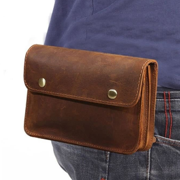 sac-banane 100%cuir