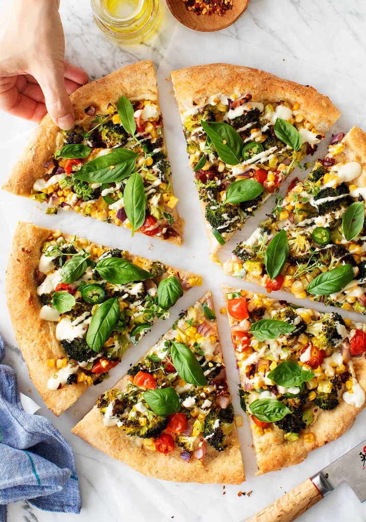 Pizza végétarienne