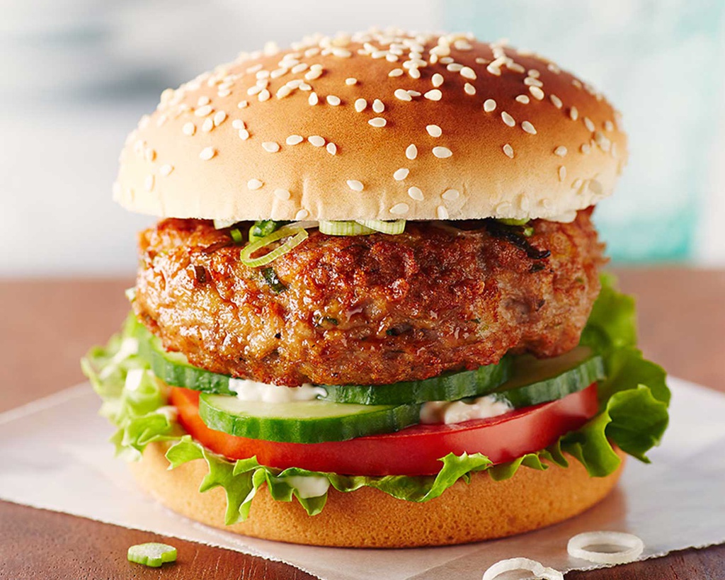 Hamburger chicken menu