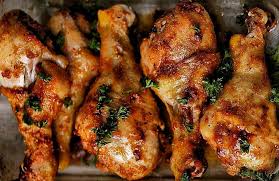 Cuisse de Poulets grillés + Attiéké